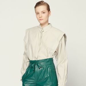 Isabel Marant Talki shirt - chalk - size 36 - $168